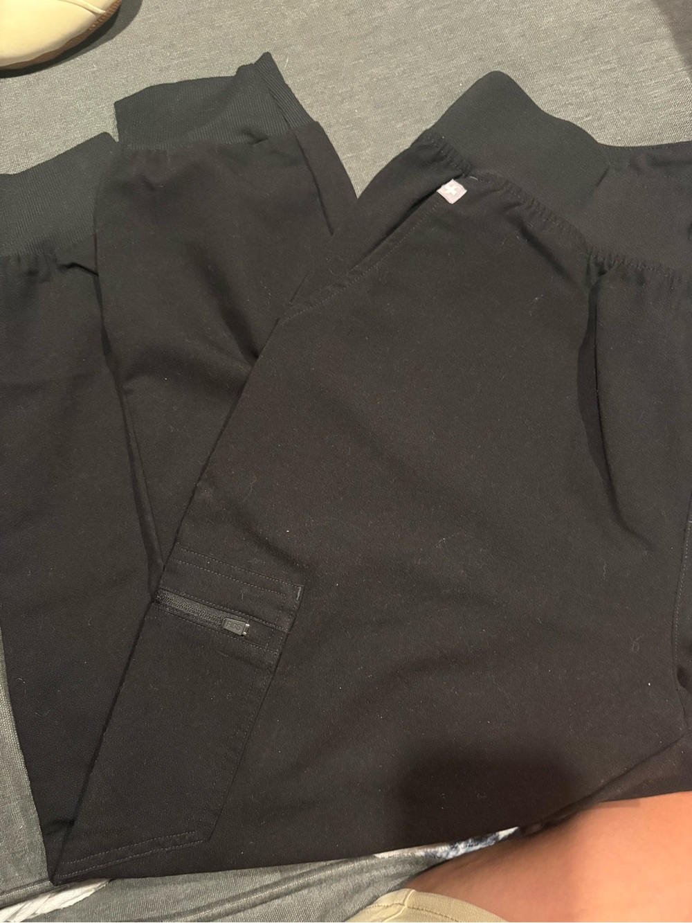 Figs Men's Black Scrub Pants